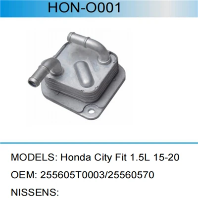 255605T0003 Engine Oil Cooler For HONDA
