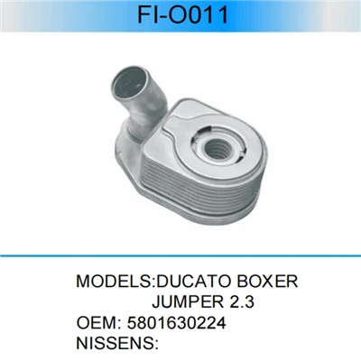 5801630224 Engine Oil Cooler For DUCATO BOXER JUMPER 2.3